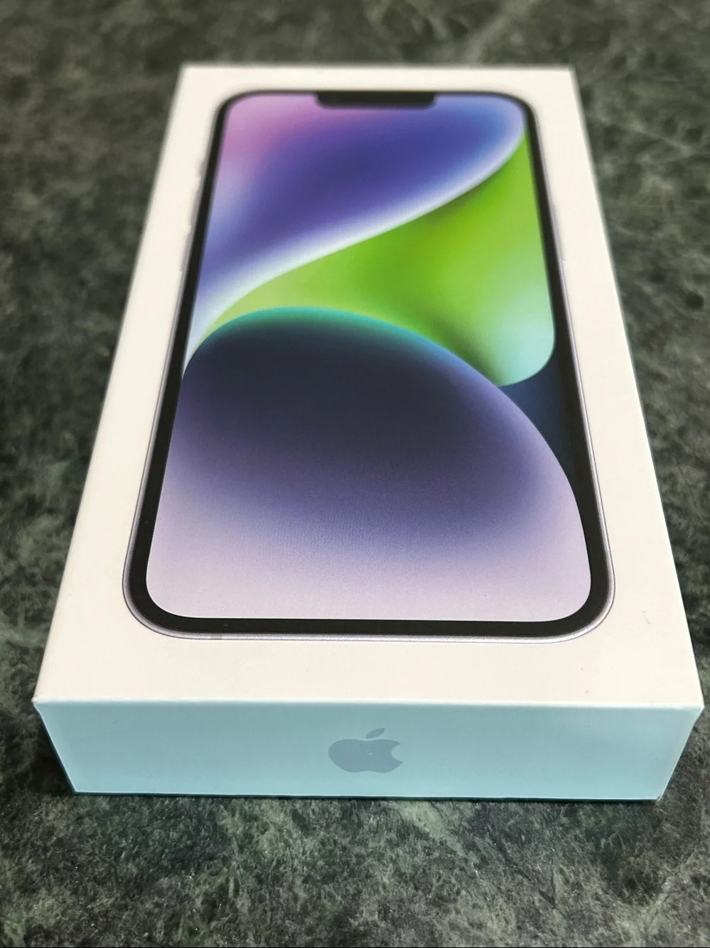 Apple iPhone 14 White Packaging Inserts and Logo Sticker- Empty Box only-